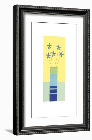 Starry Moonflowers-Hewitt-Framed Giclee Print