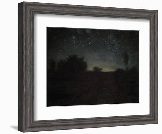 Starry Night, C.1850-65-Jean-Fran?ois Millet-Framed Giclee Print