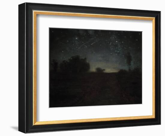 Starry Night, C.1850-65-Jean-Fran?ois Millet-Framed Giclee Print