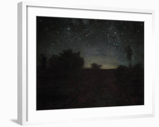 Starry Night, C.1850-65-Jean-Fran?ois Millet-Framed Giclee Print