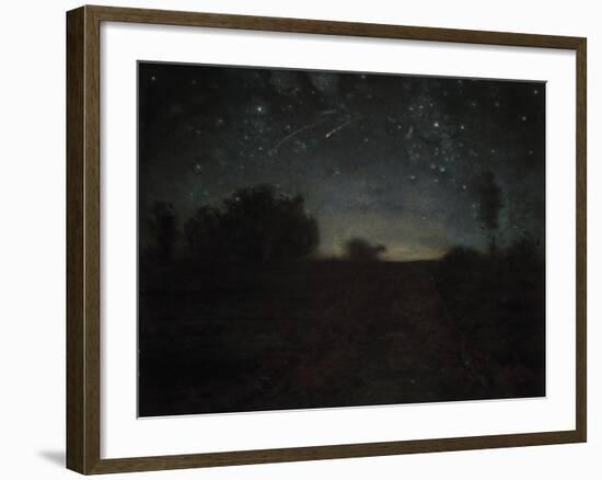 Starry Night, C.1850-65-Jean-Fran?ois Millet-Framed Giclee Print