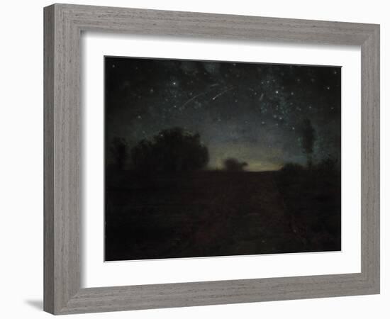 Starry Night, C.1850-65-Jean-Fran?ois Millet-Framed Giclee Print