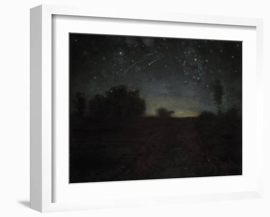 Starry Night, C.1850-65-Jean-Fran?ois Millet-Framed Giclee Print