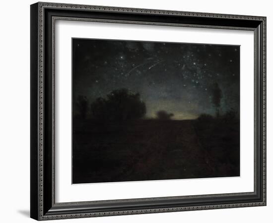 Starry Night, C.1850-65-Jean-Fran?ois Millet-Framed Giclee Print