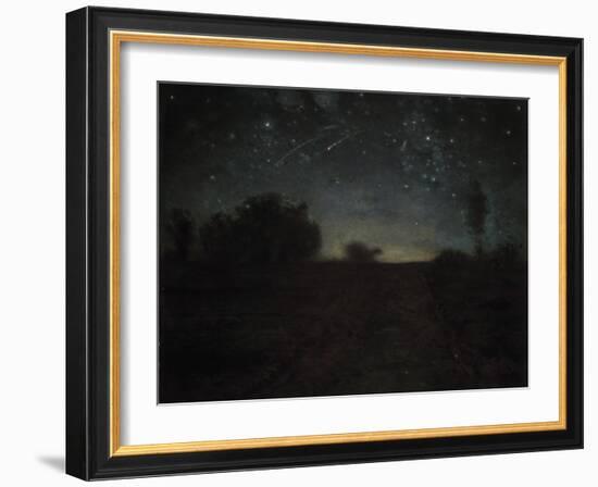 Starry Night, C.1850-65-Jean-Fran?ois Millet-Framed Giclee Print