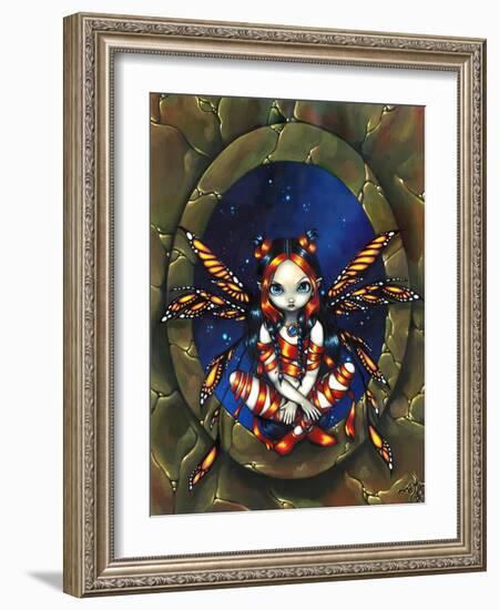 Starry Night Fairy-Jasmine Becket-Griffith-Framed Art Print