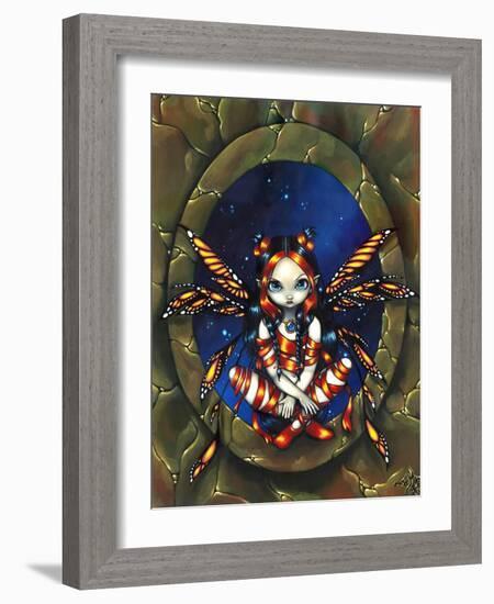 Starry Night Fairy-Jasmine Becket-Griffith-Framed Art Print