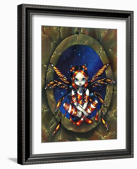 Starry Night Fairy-Jasmine Becket-Griffith-Framed Art Print