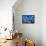 Starry Night in Dallas - Van Gogh Inspirations-Markus Bleichner-Framed Stretched Canvas displayed on a wall