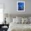 Starry Night In New York-M Bleichner-Framed Art Print displayed on a wall