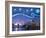 Starry Night in Toronto Ontario Canada-Martina Bleichner-Framed Art Print