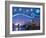 Starry Night in Toronto Ontario Canada-Martina Bleichner-Framed Art Print