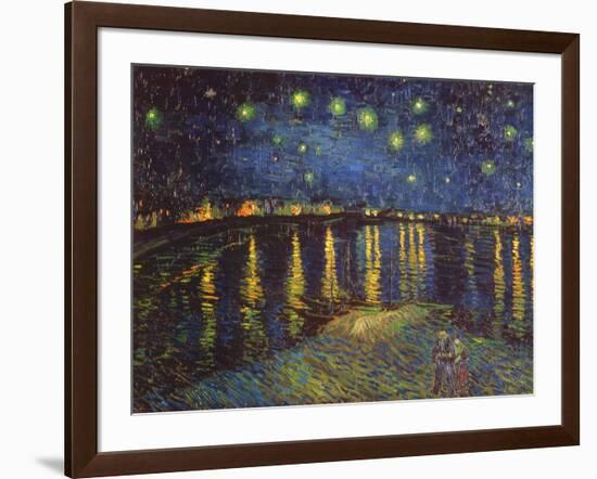 Starry Night over the Rhone, c.1888-Vincent van Gogh-Framed Art Print