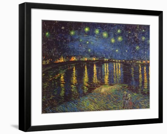 Starry Night over the Rhone, c.1888-Vincent van Gogh-Framed Art Print