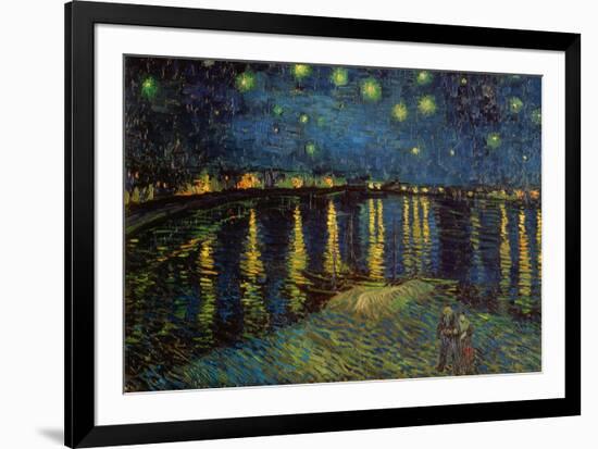 Starry Night Over the Rhone, c.1888-Vincent van Gogh-Framed Art Print