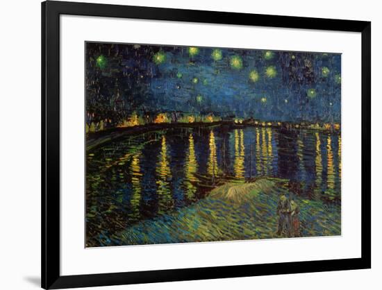 Starry Night Over the Rhone, c.1888-Vincent van Gogh-Framed Art Print