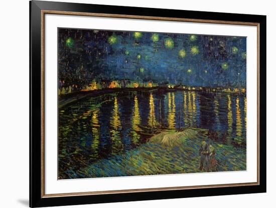 Starry Night Over the Rhone, c.1888-Vincent van Gogh-Framed Art Print