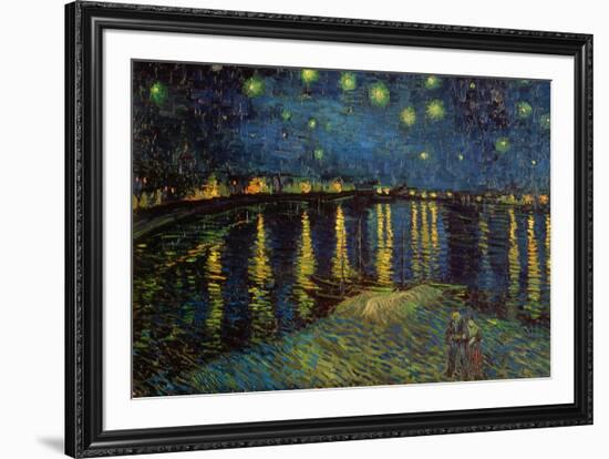 Starry Night Over the Rhone, c.1888-Vincent van Gogh-Framed Art Print