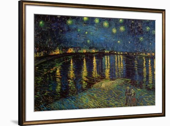 Starry Night Over the Rhone, c.1888-Vincent van Gogh-Framed Art Print