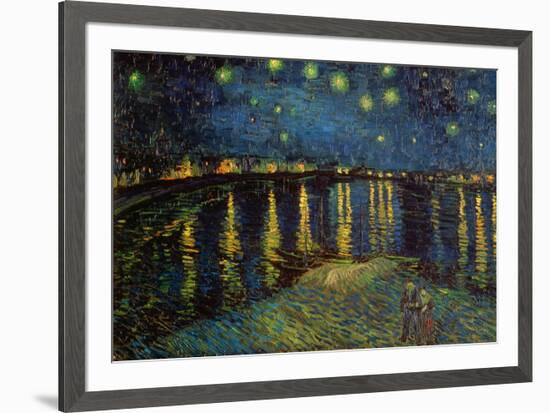 Starry Night Over the Rhone, c.1888-Vincent van Gogh-Framed Art Print