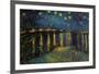 Starry Night Over the Rhone, c.1888-Vincent van Gogh-Framed Art Print