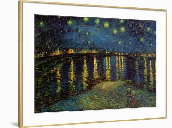 Starry Night Over the Rhone, c.1888-Vincent van Gogh-Framed Art Print