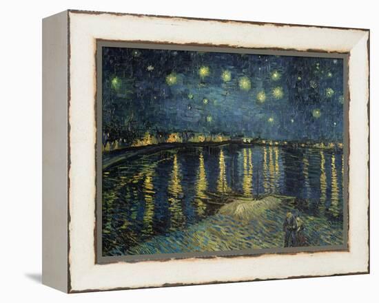 Starry Night over the Rhone, c.1888-Vincent van Gogh-Framed Premier Image Canvas