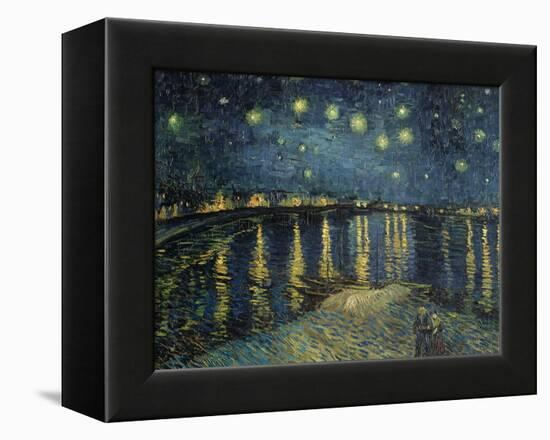 Starry Night over the Rhone, c.1888-Vincent van Gogh-Framed Premier Image Canvas