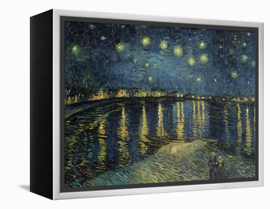 Starry Night over the Rhone, c.1888-Vincent van Gogh-Framed Premier Image Canvas