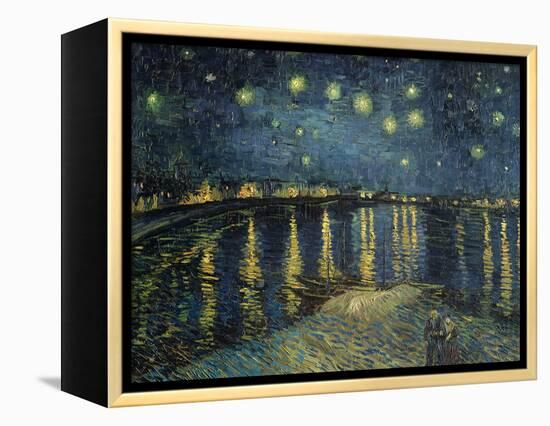 Starry Night over the Rhone, c.1888-Vincent van Gogh-Framed Premier Image Canvas