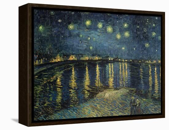 Starry Night over the Rhone, c.1888-Vincent van Gogh-Framed Premier Image Canvas