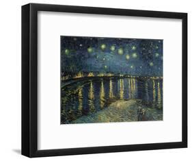 Starry Night over the Rhone, c.1888-Vincent van Gogh-Framed Premium Giclee Print