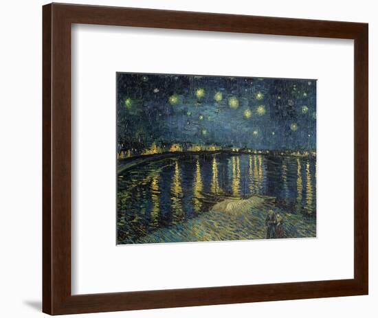 Starry Night over the Rhone, c.1888-Vincent van Gogh-Framed Premium Giclee Print