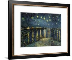 Starry Night over the Rhone, c.1888-Vincent van Gogh-Framed Giclee Print