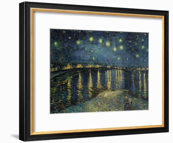 Starry Night over the Rhone, c.1888-Vincent van Gogh-Framed Giclee Print