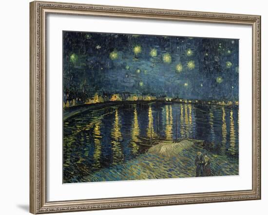 Starry Night over the Rhone, c.1888-Vincent van Gogh-Framed Giclee Print