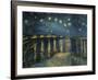 Starry Night over the Rhone, c.1888-Vincent van Gogh-Framed Giclee Print