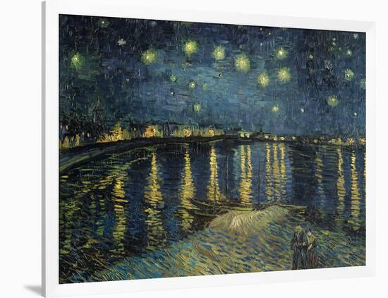 Starry Night over the Rhone, c.1888-Vincent van Gogh-Framed Giclee Print