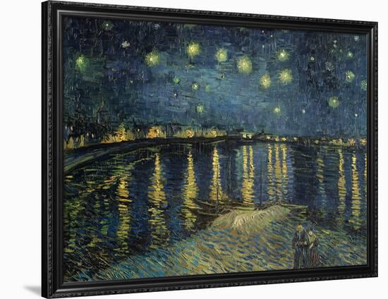 Starry Night over the Rhone, c.1888-Vincent van Gogh-Framed Giclee Print