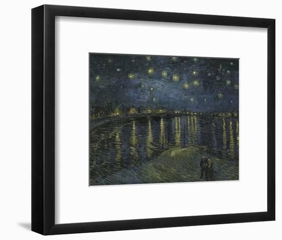 vincent van gogh starry night over the