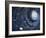 Starry Night Sky III-Erin McGee Ferrell-Framed Art Print