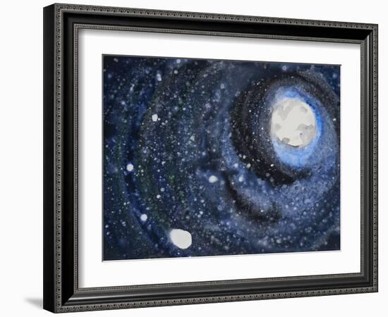 Starry Night Sky III-Erin McGee Ferrell-Framed Art Print