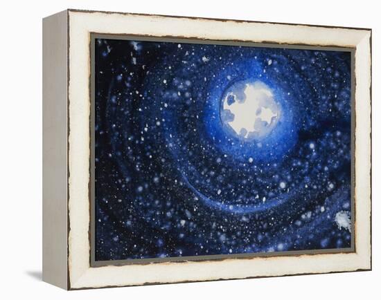 Starry Night Sky IV-Erin McGee Ferrell-Framed Stretched Canvas