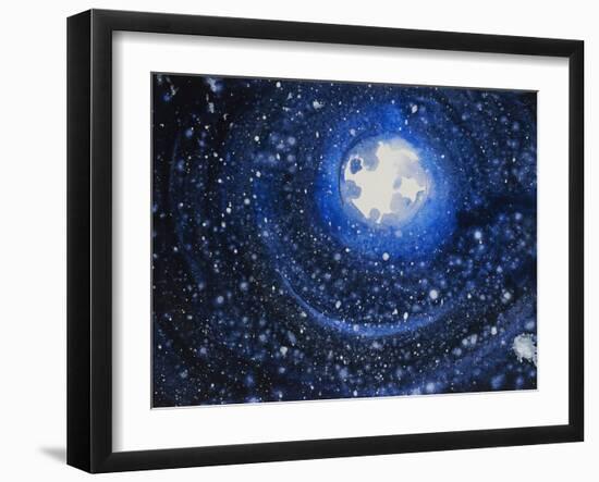 Starry Night Sky IV-Erin McGee Ferrell-Framed Art Print