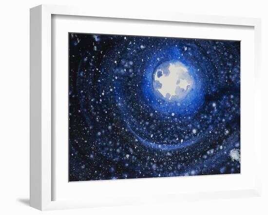 Starry Night Sky IV-Erin McGee Ferrell-Framed Art Print