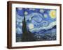 Starry Night-Vincent van Gogh-Framed Art Print
