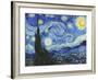 Starry Night-Vincent van Gogh-Framed Art Print