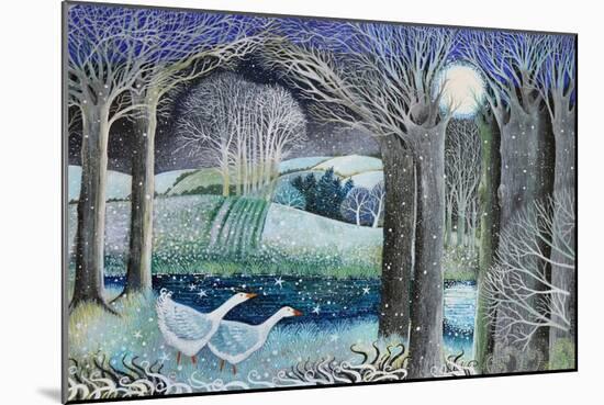 Starry River-Lisa Graa Jensen-Mounted Giclee Print