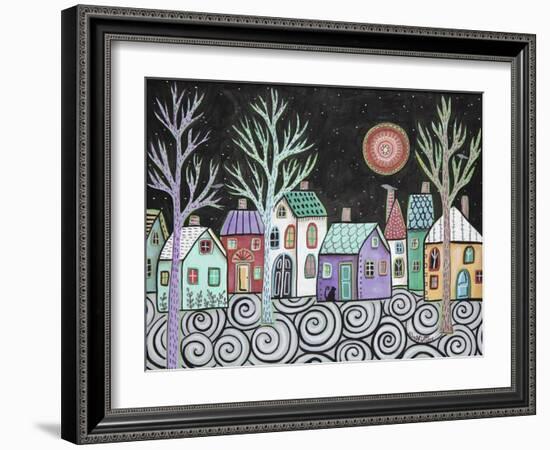 Starry Sky 1-Karla Gerard-Framed Giclee Print