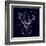 Starry Sky, Constellation, Deer-Chikovnaya-Framed Art Print